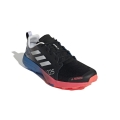 adidas Terrex Speed Flow (lightweight, breathable, comfortable) black/white/blue Trail Running Shoes Men